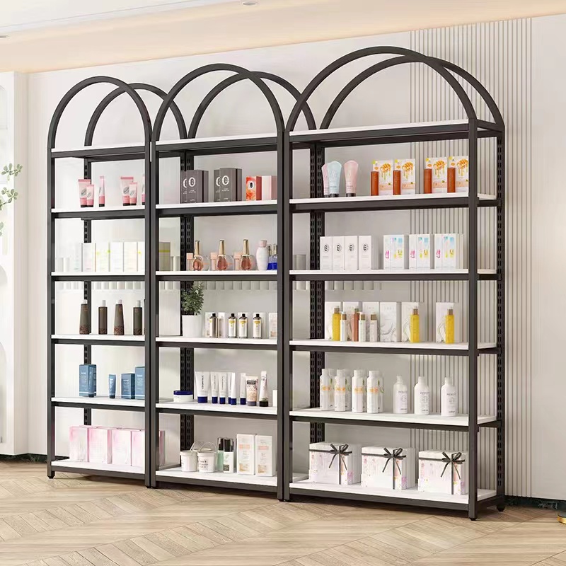 Luxury Skincare Store - Rak Display Lampu Salon Kecantikan Mewah,