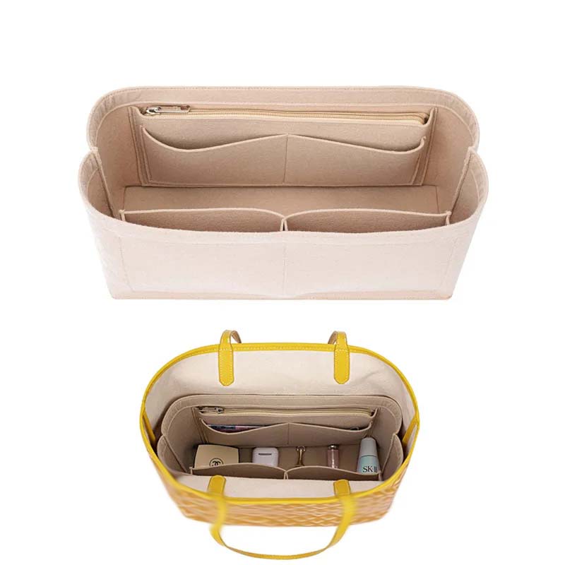 Luxury Skincare Samples - Tas masukkan Organizer kosmetik Felt untuk