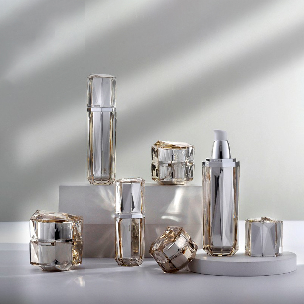 Luxury Skincare Packaging - Botol Isi Ulang Kosong 30/50/100Ml Botol