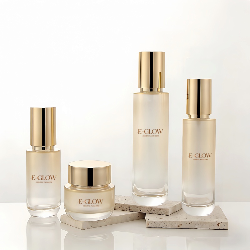 Luxury Skincare Packaging - 【Logo Custom】 1 Buah Botol Kaca