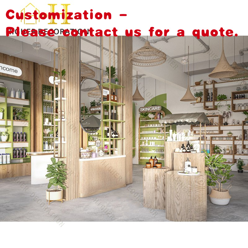 Luxury Skincare Store - Custom.Custom-made Display Furniture Display Shelf Luxury