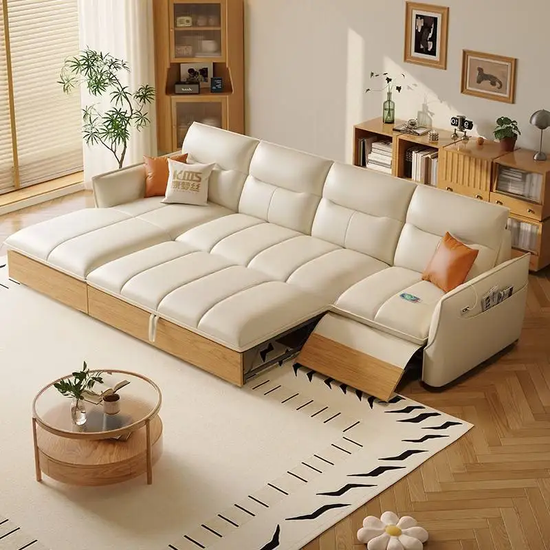 Luxury Skincare China - Sofa Sandaran Tinggi Estetis Kulit Asli