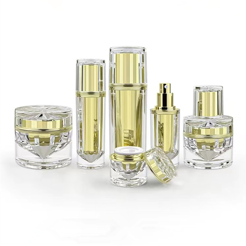 Luxury Skincare Packaging - Botol pompa kosmetik akrilik, wadah kosong