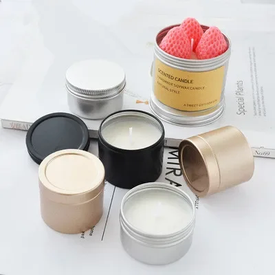 Luxury Skincare Samples - Stoples Lilin Mewah dengan Tutup, Wadah