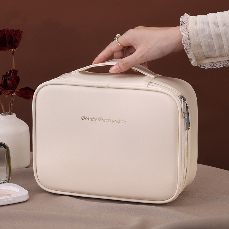 Luxury Skincare Samples - Grosir PU Tas Makeup Tote Kapasitas
