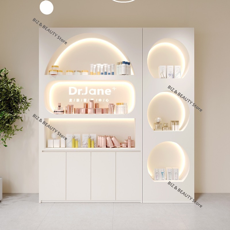 Lemari Display Kosmetik Mewah  - Luxury Skincare Makeup ulasan dan harga