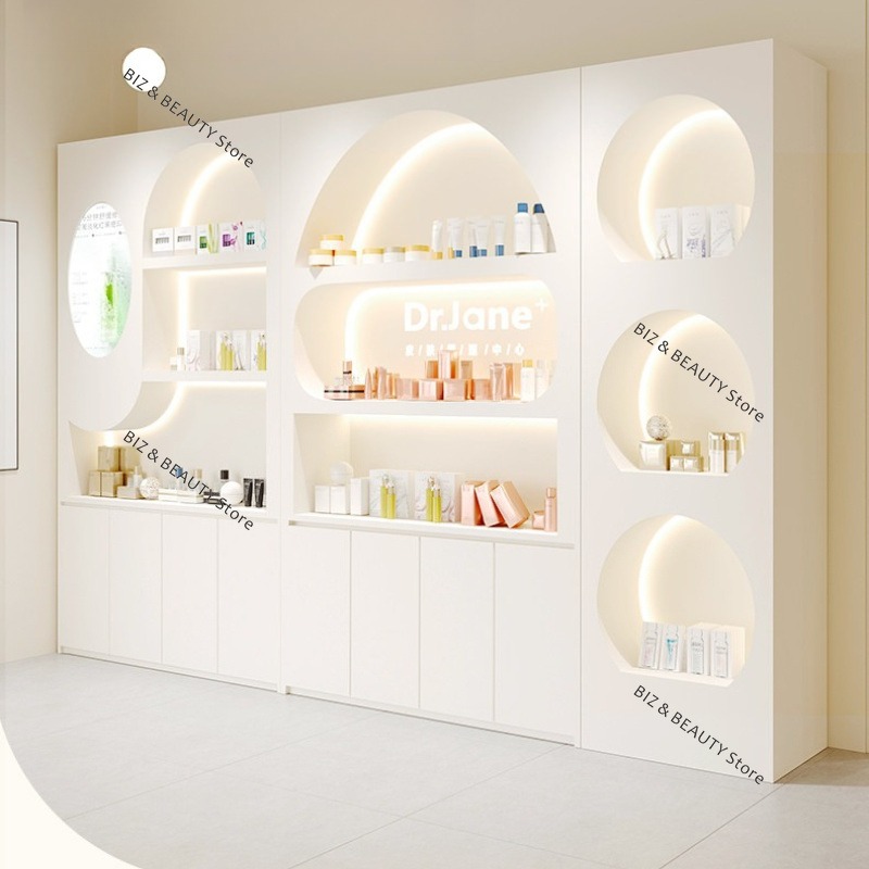 Lemari Display Kosmetik Mewah  - Luxury Skincare Makeup ulasan dan harga
