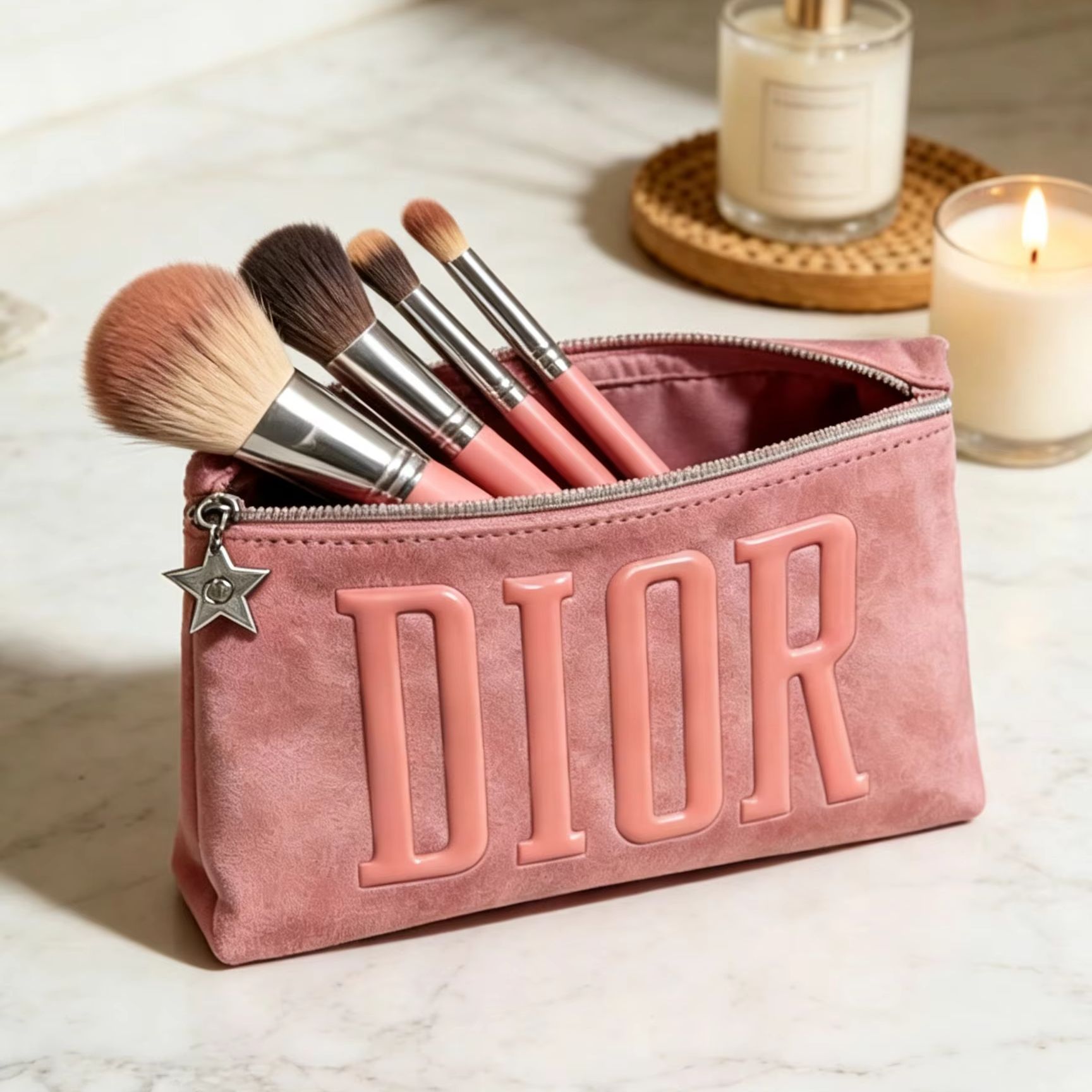 Tas Dior Dior Mewah Warna Pink - Luxury Skincare Samples ulasan dan harga