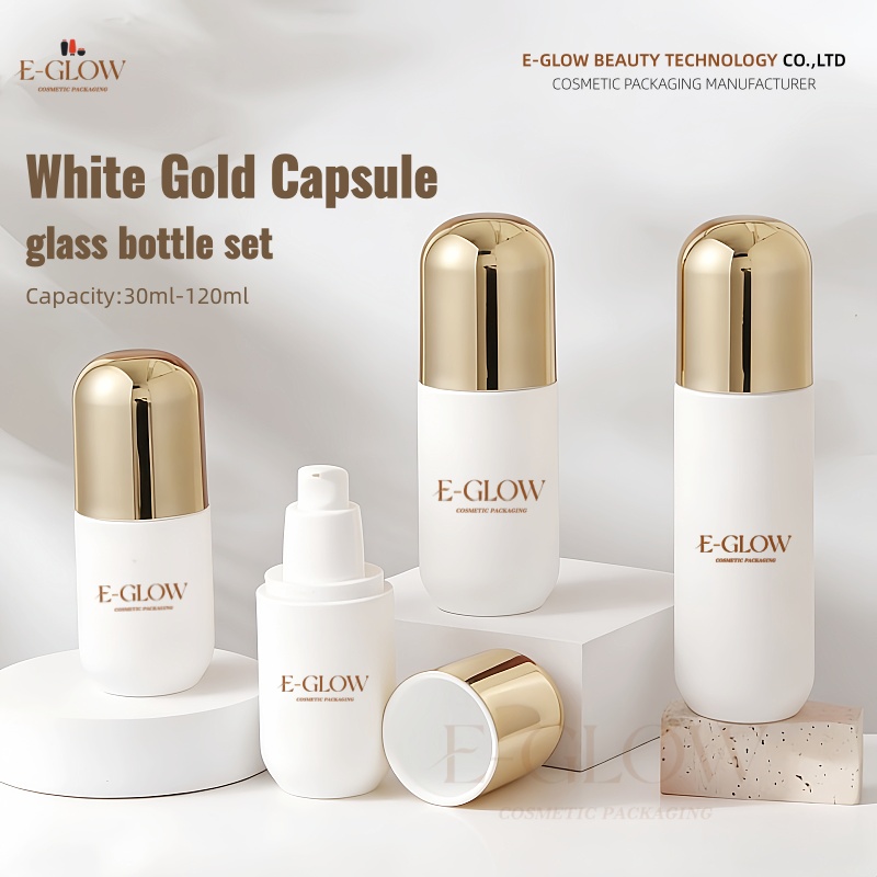 【Logo Custom】1 Buah Set Kosmet - Luxury Skincare Packaging ulasan dan harga