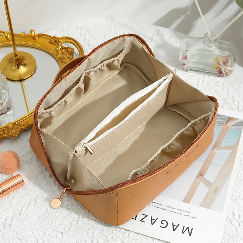 Tas Kosmetik Mewah Homefish Or - Luxury Skincare Samples ulasan dan harga