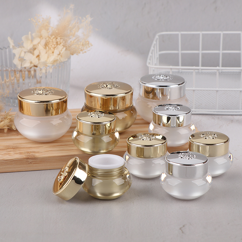 Botol Krim Akrilik Kosong untu - Luxury Skincare Packaging ulasan dan harga