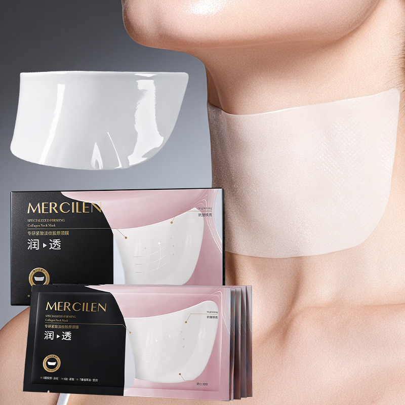 Mercilen Collagen Firming Neck - Luxury Skincare Mask ulasan dan harga