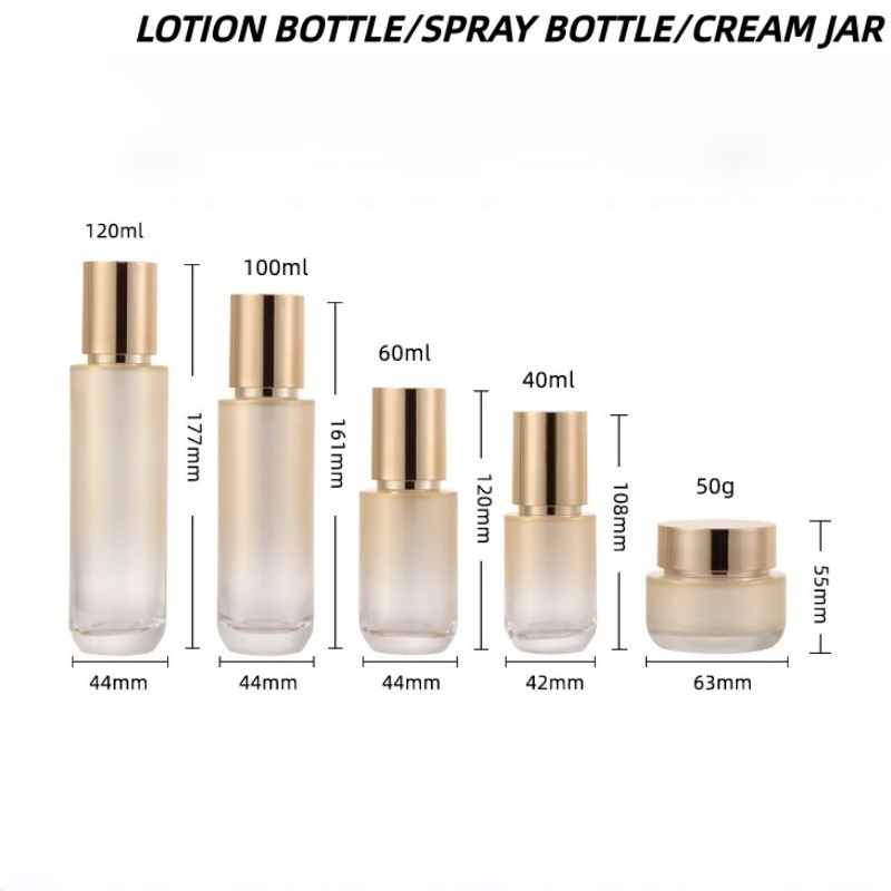 【Logo Custom】 1 Buah Botol Kac - Luxury Skincare Packaging ulasan dan harga