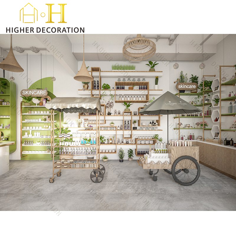 Custom.Custom-made Display Fur - Luxury Skincare Store ulasan dan harga