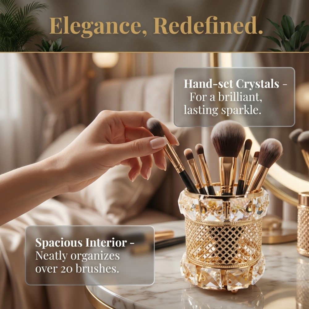 Kotak Penyimpanan Kuas Makeup  - Luxury Skincare And Makeup Brands ulasan dan harga