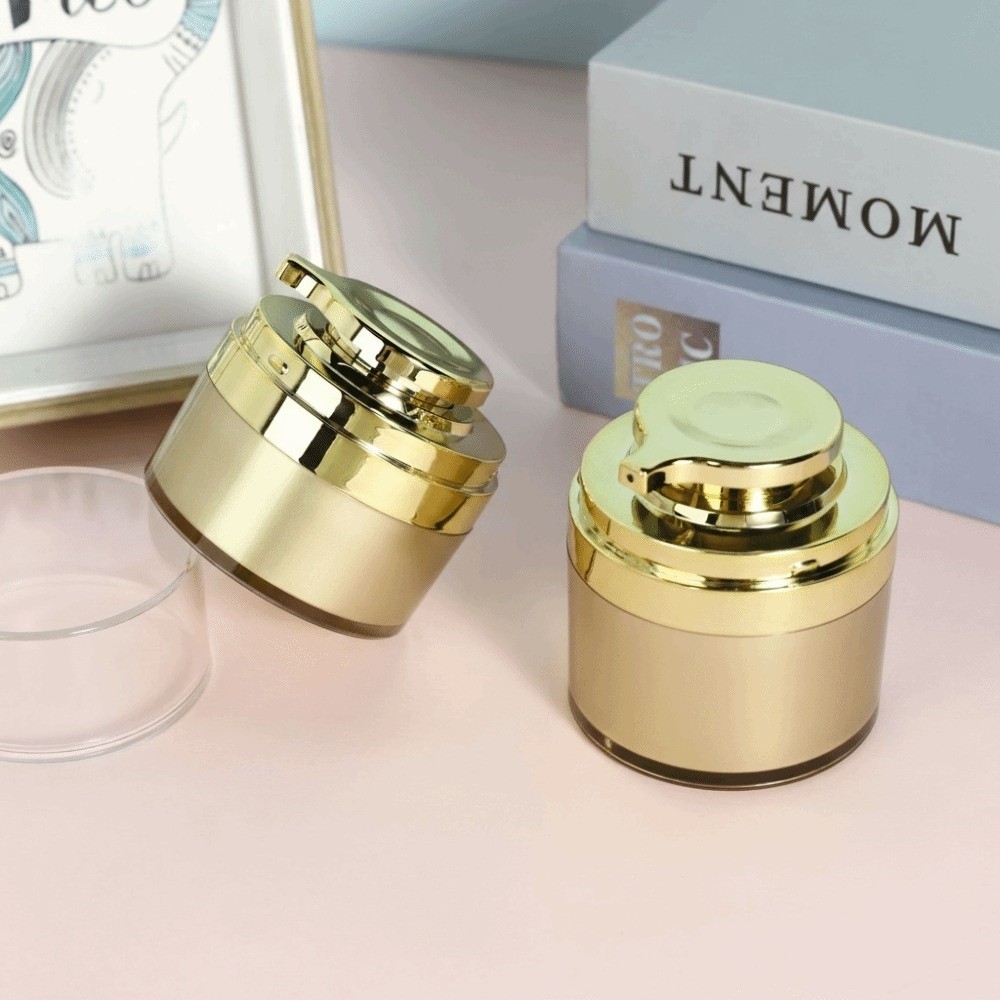 Botol Vakum Portabel 30g, Wada - Luxury Skincare Packaging ulasan dan harga