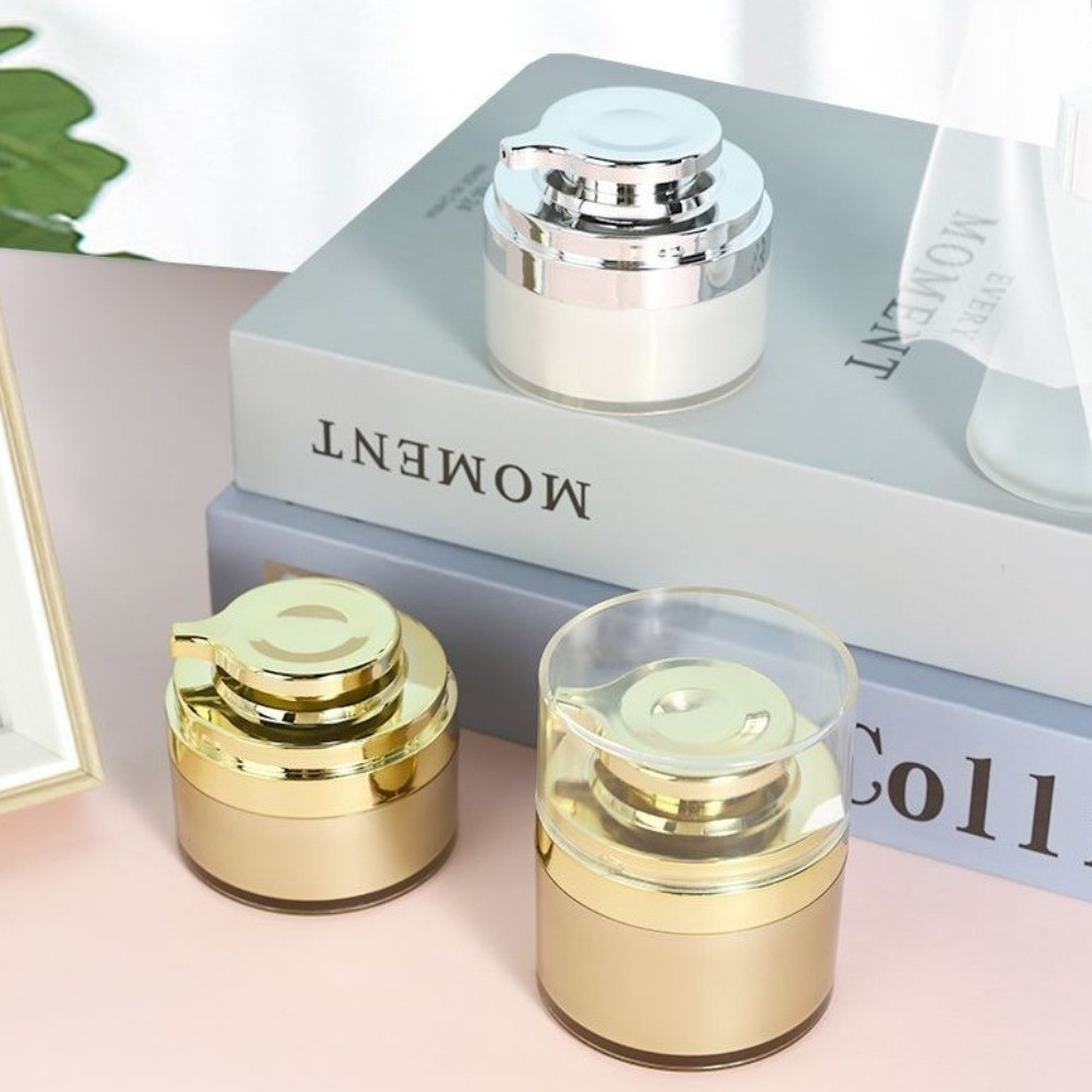 Botol Vakum Portabel 30g, Wada - Luxury Skincare Packaging ulasan dan harga