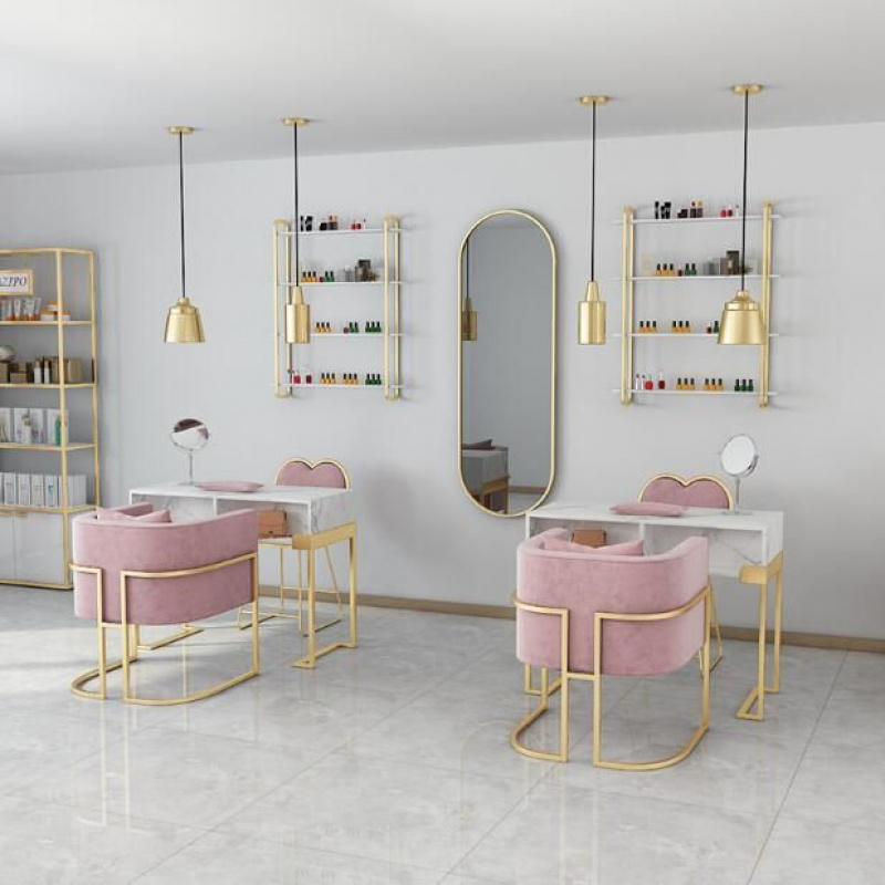 Furnitur Desain Interior Salon - Luxury Skincare Store ulasan dan harga