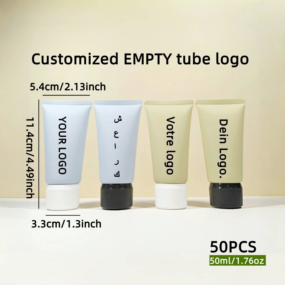 【Logo Custom】50Pcs Kemasan Kos - Luxury Skincare Packaging ulasan dan harga
