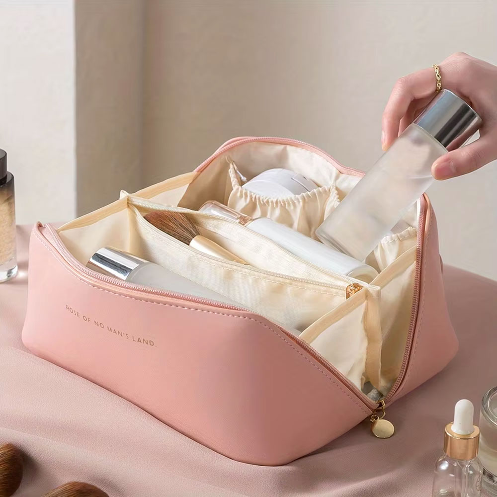 Tas Organizer Makeup Wanita, T - Luxury Skincare Samples ulasan dan harga
