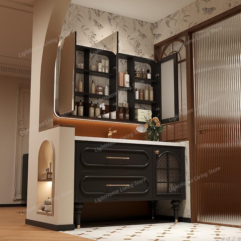 Lemari Kamar Mandi Modern Mewa - Luxury Skincare Makeup ulasan dan harga