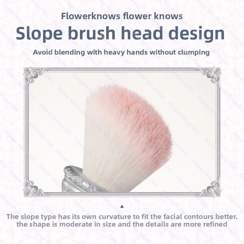 Kuas Blush Crystal Flower Know - Luxury Skincare And Makeup Brands ulasan dan harga