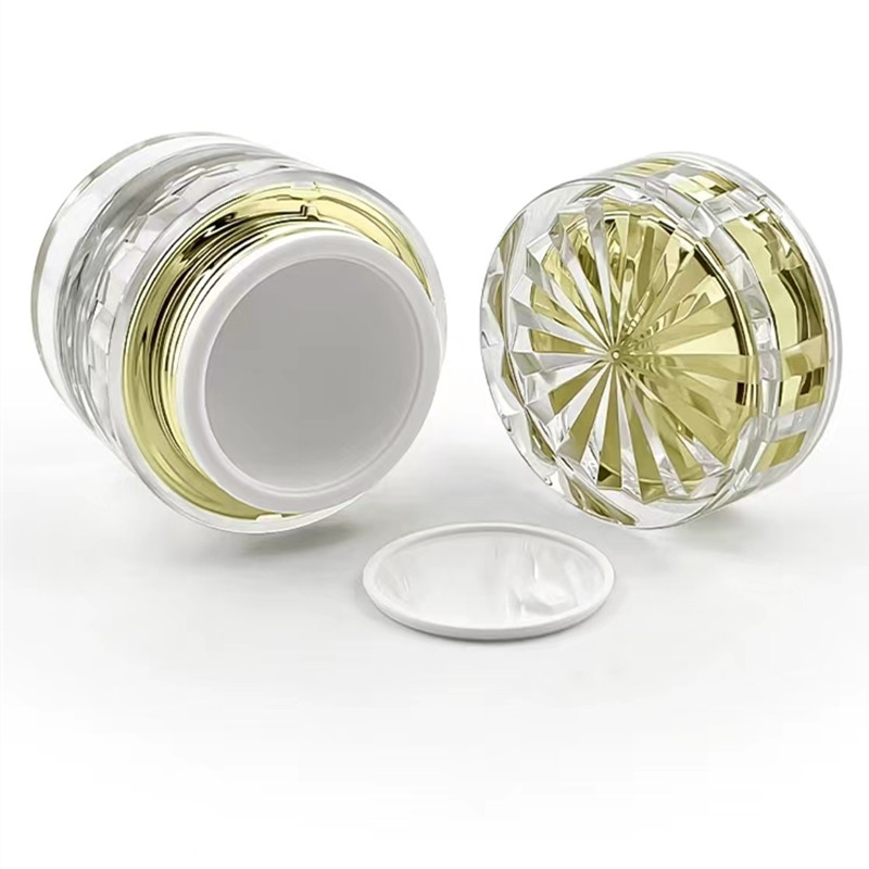Botol pompa kosmetik akrilik,  - Luxury Skincare Packaging ulasan dan harga