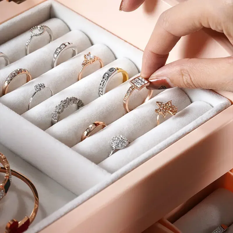 Kotak Kosmetik LED Mewah denga - Luxury Skincare Makeup ulasan dan harga