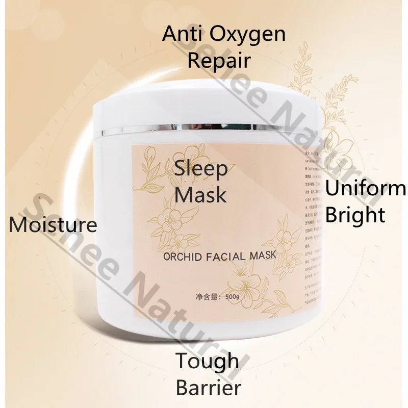 Masker Wajah Tidur Anggrek Mew - Luxury Skincare China ulasan dan harga