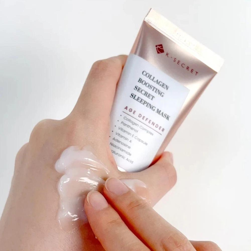 K-SECRET Masker Tidur Kolagen  - Luxury Skincare Mask ulasan dan harga