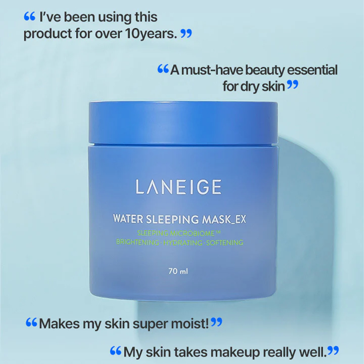 LANEIGE Water Sleeping Mask 70 - Luxury Skincare Mask ulasan dan harga