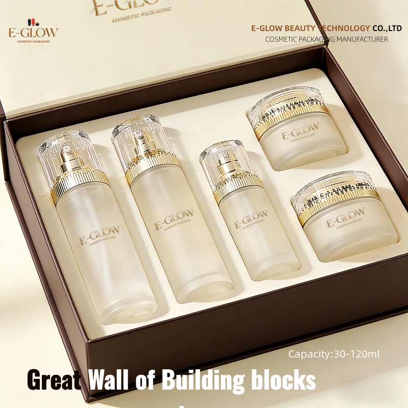 【Logo Custom】1 Buah Botol Set  - Luxury Skincare Packaging ulasan dan harga
