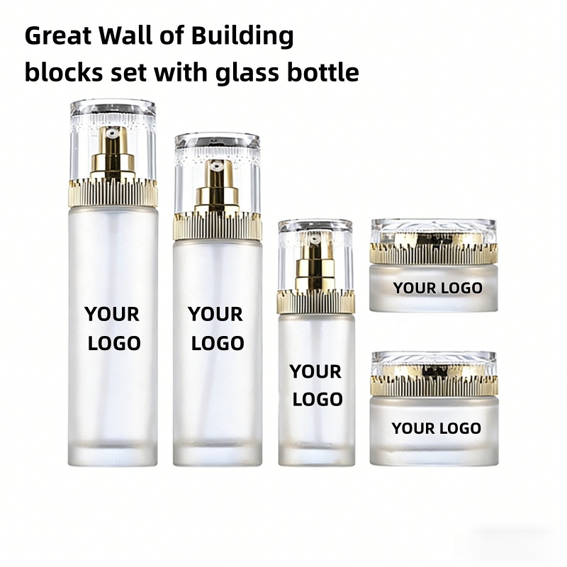 【Logo Custom】1 Buah Botol Set  - Luxury Skincare Packaging ulasan dan harga