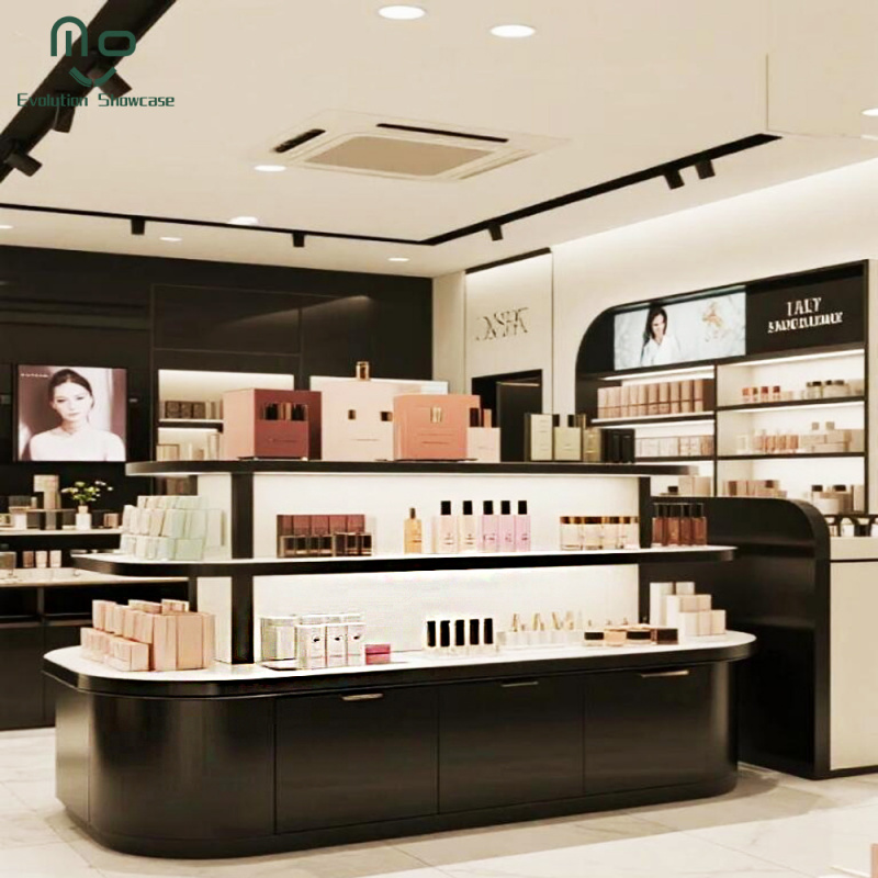 Furnitur Toko Kosmetik Desain  - Luxury Skincare Store ulasan dan harga