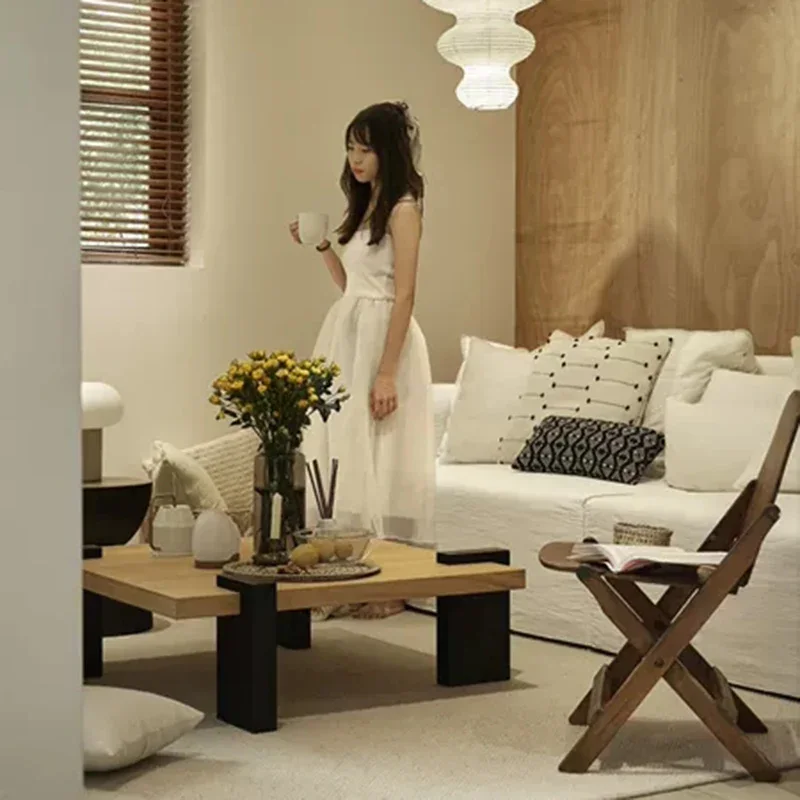 Meja Kopi Mewah Eropa Kayu Mod - Luxury Skincare China ulasan dan harga