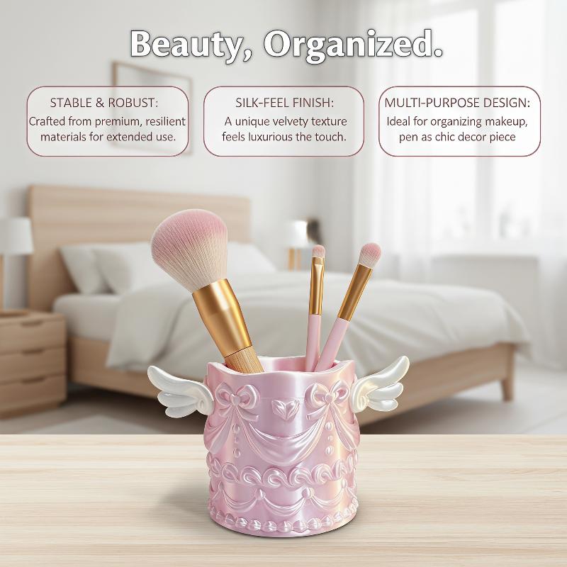 1 Buah Tempat Kuas Rias Pola S - Luxury Skincare And Makeup Brands ulasan dan harga