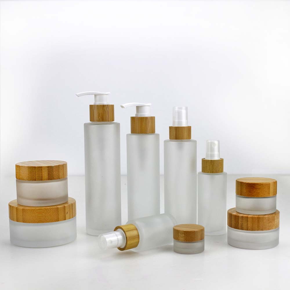 Botol Parfum Bambu Alami Kaca  - Luxury Skincare Packaging ulasan dan harga