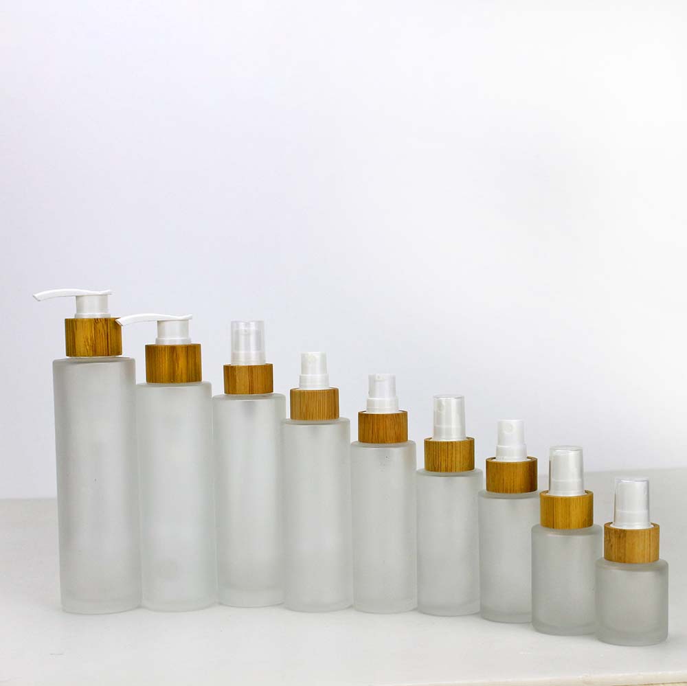 Botol Parfum Bambu Alami Kaca  - Luxury Skincare Packaging ulasan dan harga