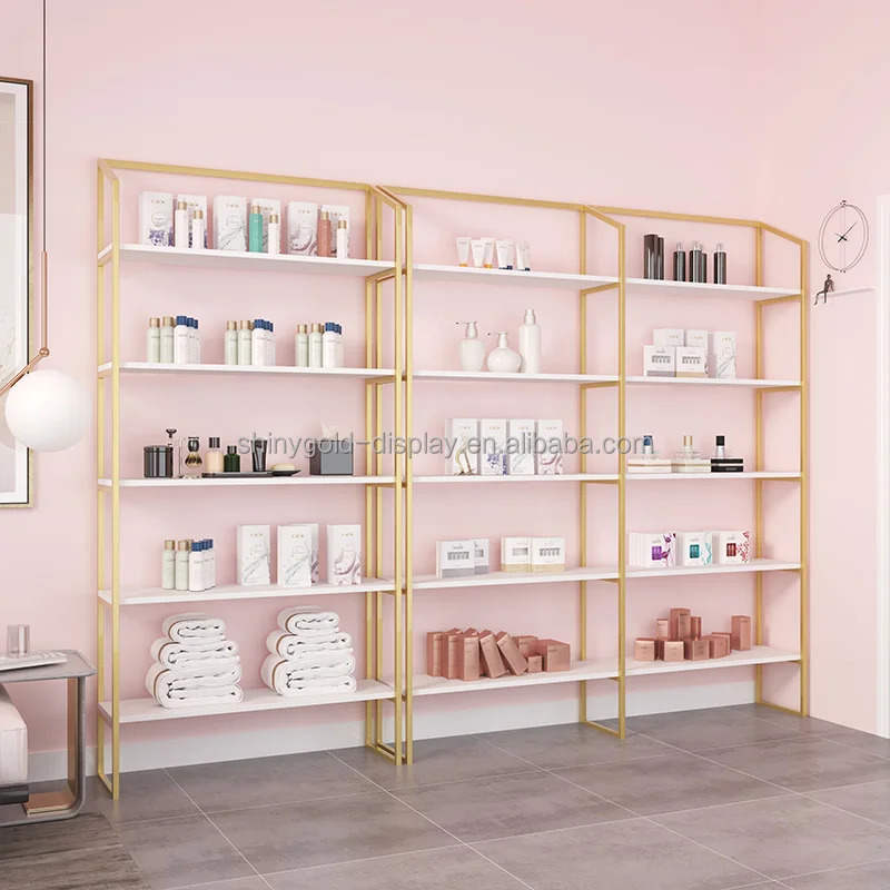 Rak Display Kosmetik Salon Kec - Luxury Skincare Store ulasan dan harga